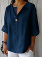 Camila™ | Blusa Casual con Escote en V