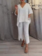 Lucía™ | Conjunto de Verano con Escote en V y Lentejuelas