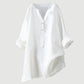 Emily – Camisa Fresca de Lino con Botones