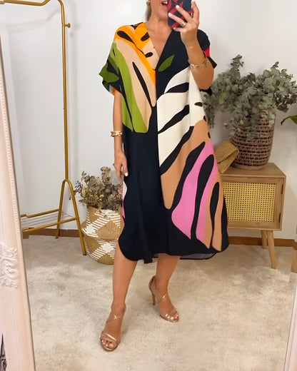Rosaline – Vestido Casual Colorido