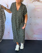 Jade™ | Vestido Casual con Estampado de Leopardo