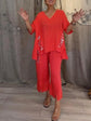 Lucía™ | Conjunto de Verano con Escote en V y Lentejuelas