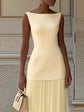 Isabella™ | Vestido largo plisado de diseño
