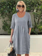 Devyn – Vestido Estiloso con Bolsillos Laterales