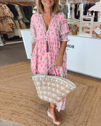 Marisa™ – Vestido Largo de Verano Radiante
