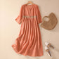 Clara™ | Vestido Bordado con Elegancia Atemporal