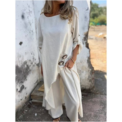 Lucía™ – Conjunto de dos piezas con cuello redondo